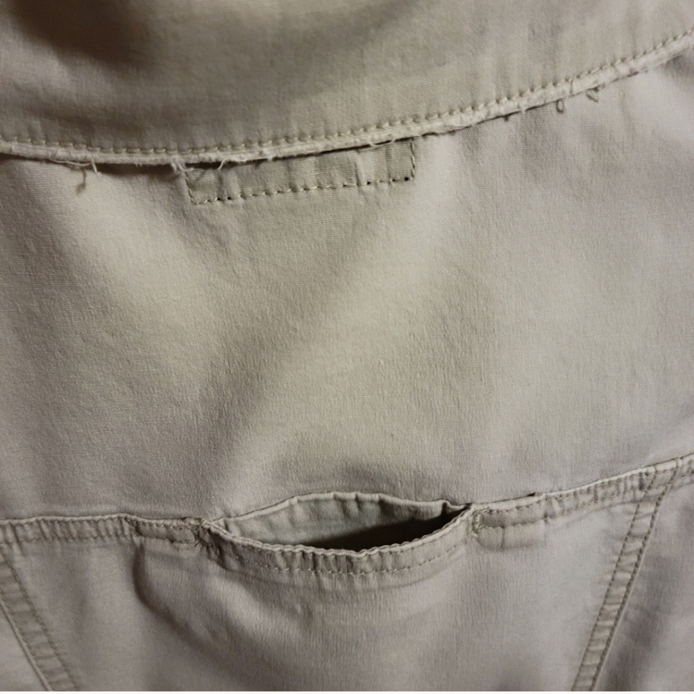 Sally Mack Junior's Cream  Cropped Jacket Size L - Picture 10 of 16